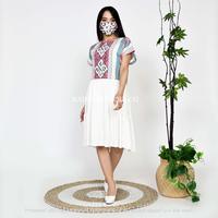 Gambar KI Dress Kinara Tenun Liora Pink - Hitam, 4 dari KainIndonesiaco Kota Administrasi Jakarta Timur 4 Tokopedia