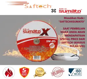 Sumato SM-05 Original Pemadam Api Otomatis APAR Ringan SM05 5 Detik Tanpa Tenaga Manusia Ramah Lingkungan ISO 9001:2015