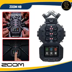 Zoom H8 8-Input / 12-Track Portable Handy Recorder