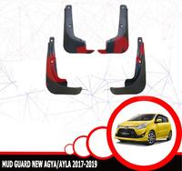 Gambar Mud Guard New Agya Ayla 2017 2018 2019 Ke Atas Karpet Penahan Lumpur dari KING RACE AKSESORIS MOBIL Kota Administrasi Jakarta Utara 1 Tokopedia