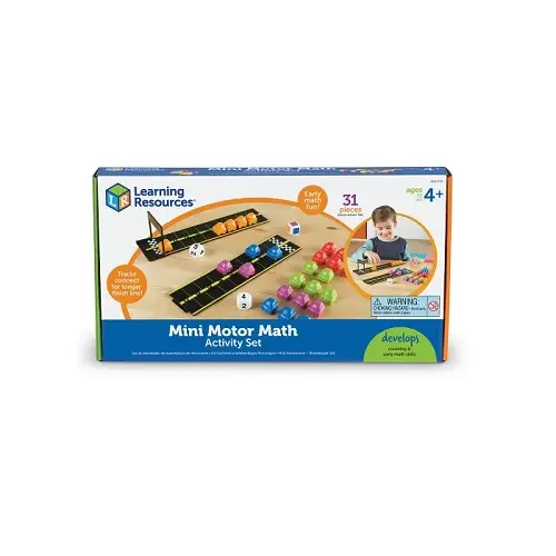 Learning Resources Mini Motor Math Activity Set 0