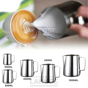 Gelas Pitcher Kopi Espresso Latte Art Stainless Steel 5 Size