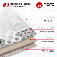 Gambar GRANITE NARA CERAMICA 60x60 cm - NA60DM007 - SAYAMA DECO GREY dari Nara Ceramica Kota Administrasi Jakarta Utara 4 Tokopedia