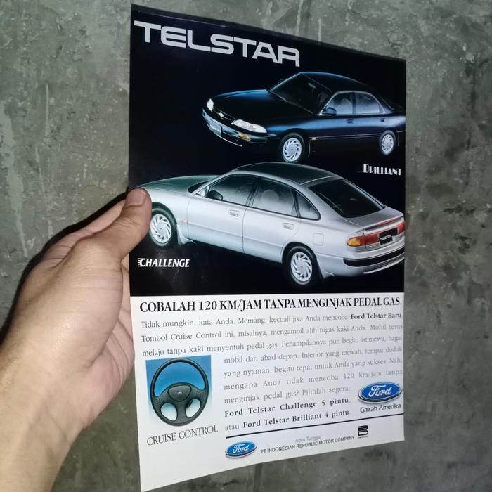 Gambar Iklan Jadul Mobil Ford Telstar dari Kawan DuniaMayaShop Kota Bandung Tokopedia