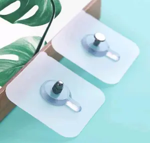 YT050 -Hook Gantungan Rak/Hook Gantungan Rak Baju Model Mur/Mur Tempel