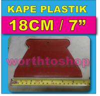 Gambar KAPE PVC PLASTIK LEBAR 18 CM / 7" SCRAP DEMPUL KOMPON dari worthtoshop Kota Bogor 1 Tokopedia