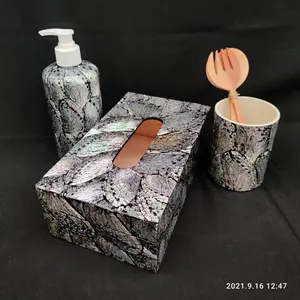 set tempat tissue kerang shell tissue holder dispenser soap Dental GLs