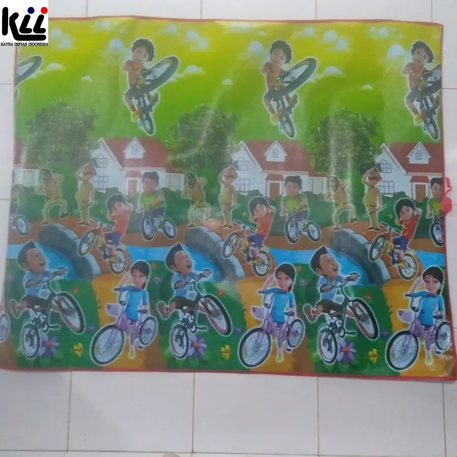 Tikar Karpet Lantai Gulung Karakter 120x160cm - Tikar Piknik Karakter
