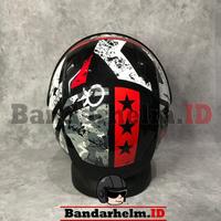 Gambar Helm KYT R10 #3 Seri 3 Black Red Glossy - M dari BANDARHELM Kota Bandung 2 Tokopedia