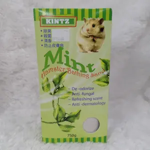 pasir mandi wangi hamster KINTZ HAMSTER BATHING SAND MINT SCENT 750g