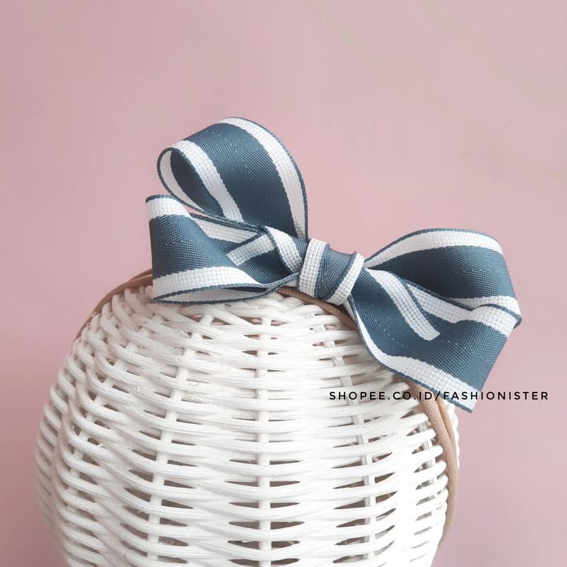 Headband baby / Bandana bayi Big flower mesh cloth Import Sweet candy 1