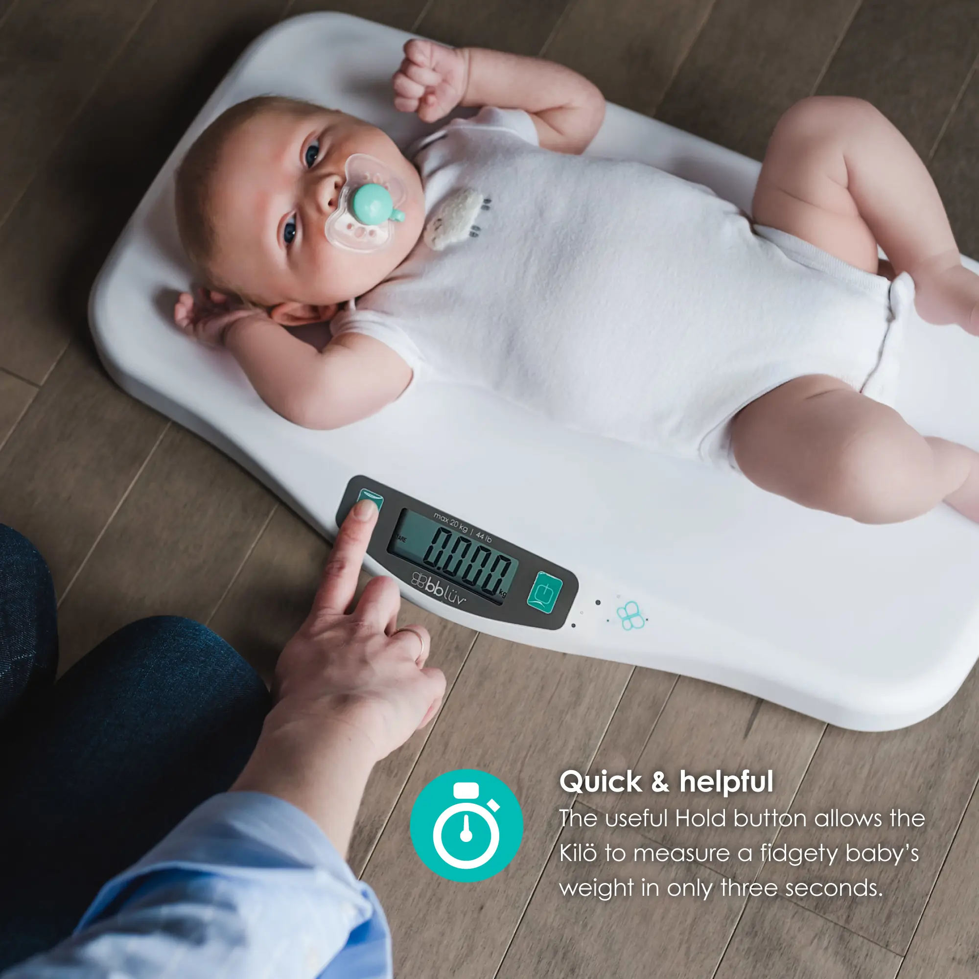 BBLUV Kilo Digital Baby Scale - Timbangan Bayi