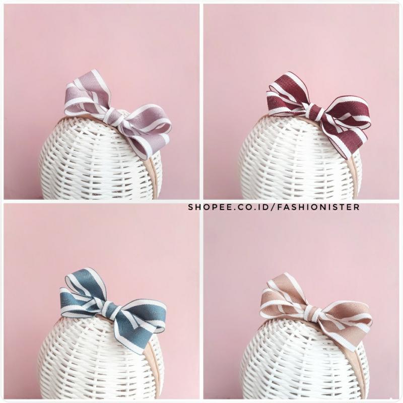 Headband baby / Bandana bayi Big flower mesh cloth Import Sweet candy 0