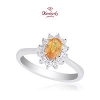 Gambar Cincin Berlian Batu Orange Sapphire KLR634632 - Kimberly Jewellery - 2.820 Gram dari Kimberly Jewellery Online Kota Administrasi Jakarta Selatan 1 Tokopedia