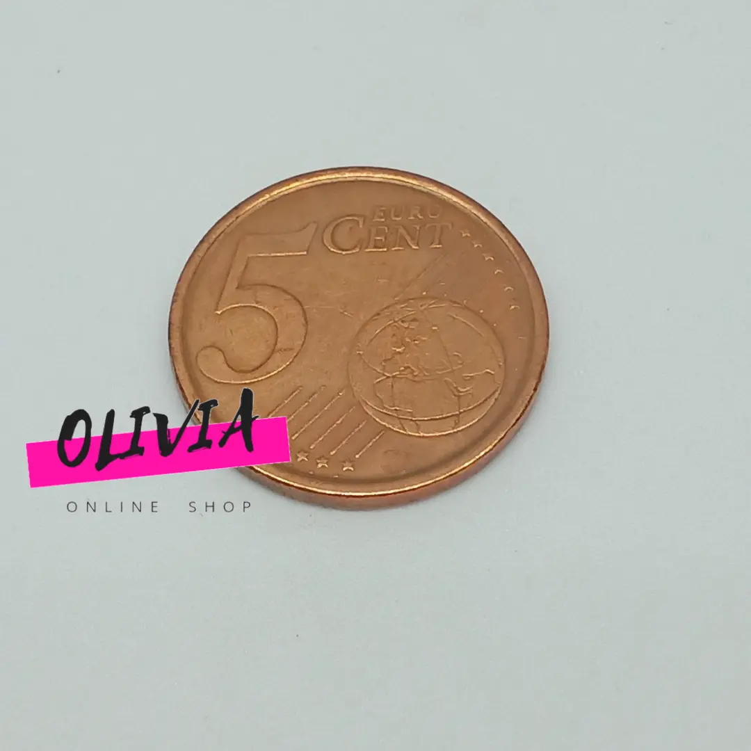 Uang Koin Logam Kuno Luar Negeri Euro 5cent Espana