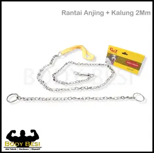 RANTAI ANJING + KALUNG 2MM X 56" GALANTINO