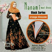 Gambar Gamis Bali Nanami Black Series dari MS Glow Bali Original Kota Denpasar 2 Tokopedia