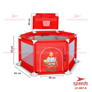 Kolam Mandi Bola Keranjang Mandi Bola Mainan SPEEDS 067-6