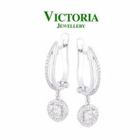 Gambar Anting Berlian VER690270 Victoria Jewellery dari Victoria Jewellery Online Kota Administrasi Jakarta Selatan 1 Tokopedia