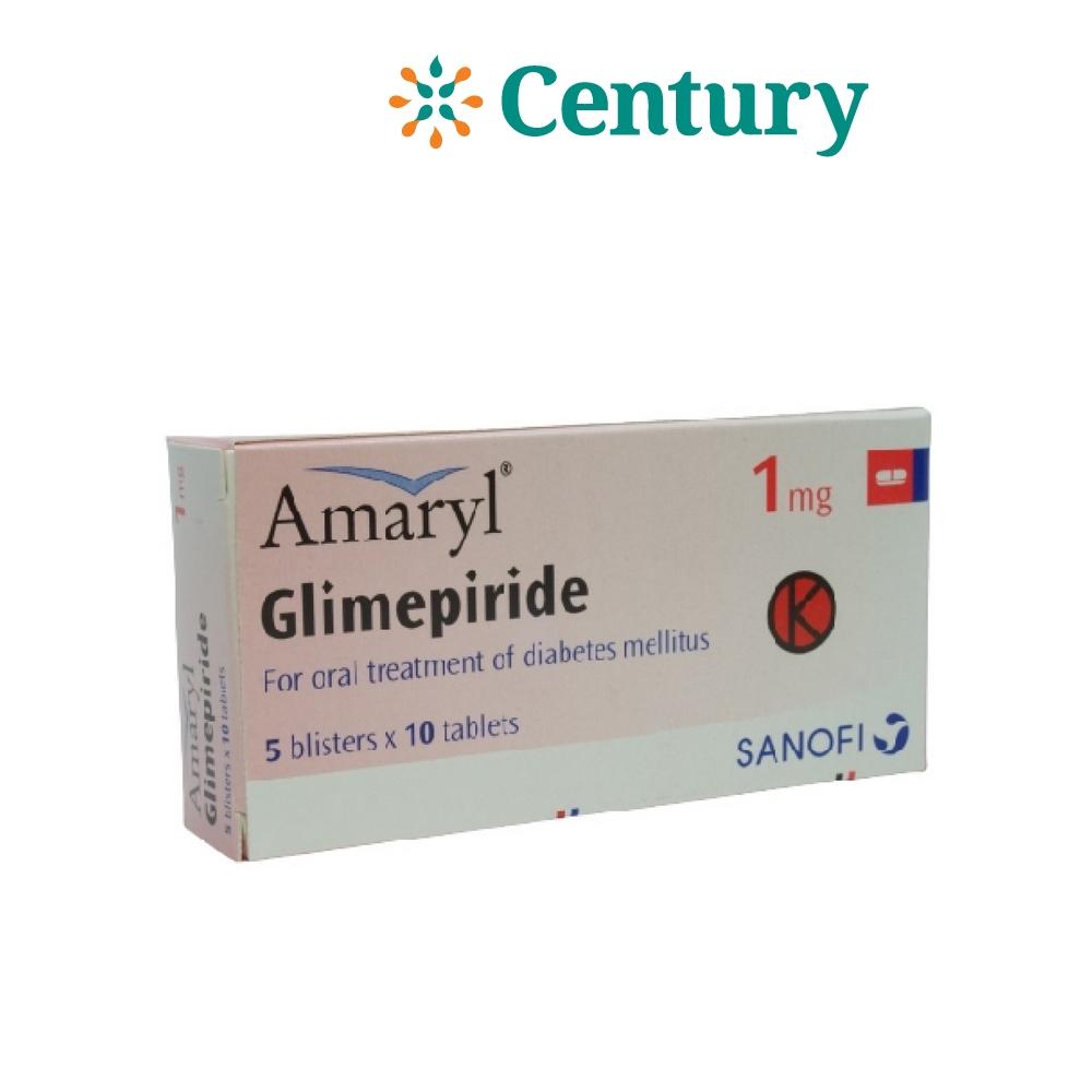 AMARYL 1 MG STRIP 10 TABLET