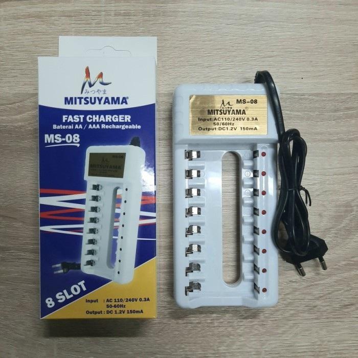 Gambar Jual Charger 8 Baterai Vanson Ouick Fast Cepat Charge dari Multiplus shop Kota Administrasi Jakarta Pusat Tokopedia