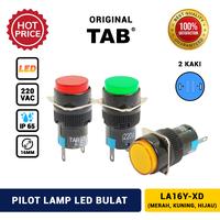 Gambar Pilot Lamp LED 16mm 220 VAC Bulat LA16Y-XD TAB Murah - Merah dari INDOLISTRIK OFFICIAL TNG Kota Administrasi Jakarta Pusat 1 Tokopedia