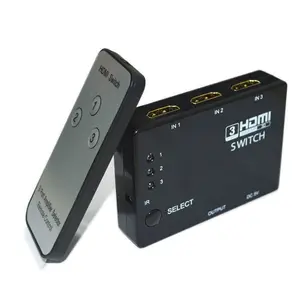 SWITCH HDMI 3 PORT FULL HD 1080P HDMI SWITCHER WITH REMOTE