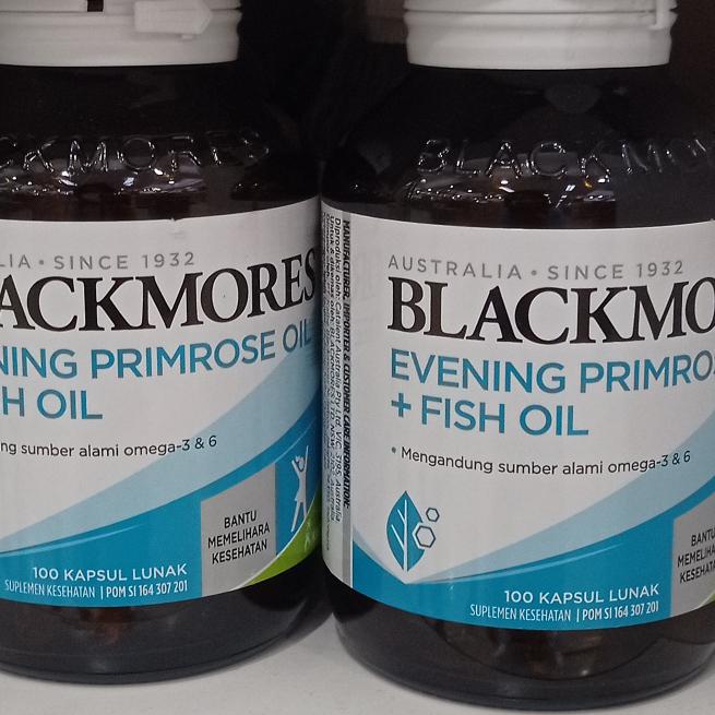 blackmores evening primrose + fish oil 100's