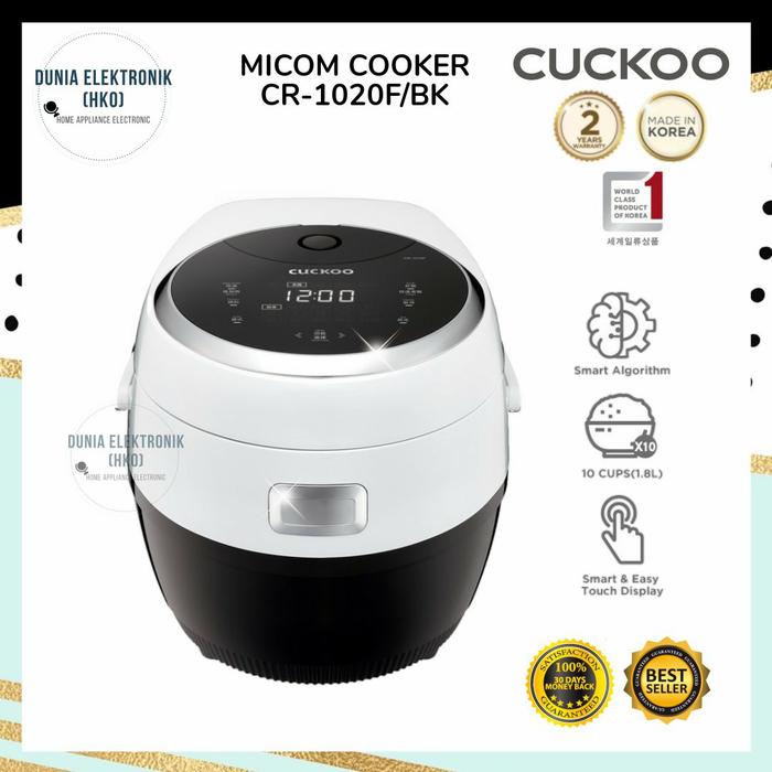 Gambar ALL IN ONE COOKER CUCKOO CR-1020F/BK CR1020F 1.8 L DIGITAL RICE COOKER dari Dunia Elektronik Mall Kota Bekasi Tokopedia