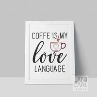 Gambar Lukisan Art Coffee Love Minimalis Pigura Hiasan Dinding Dekorasi Wall - Putih dari LANCARI Kota Administrasi Jakarta Pusat 2 Tokopedia