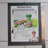 Gambar iklan warna Nutrisari potongan majalah jadul kuno lawas dari valerio collection Kota Denpasar 5 Tokopedia