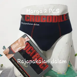 Celana dalam pria Crocodile 277 Harga 2 PCS