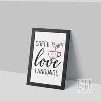 Gambar Lukisan Art Coffee Love Minimalis Pigura Hiasan Dinding Dekorasi Wall - Putih dari LANCARI Kota Administrasi Jakarta Pusat 3 Tokopedia