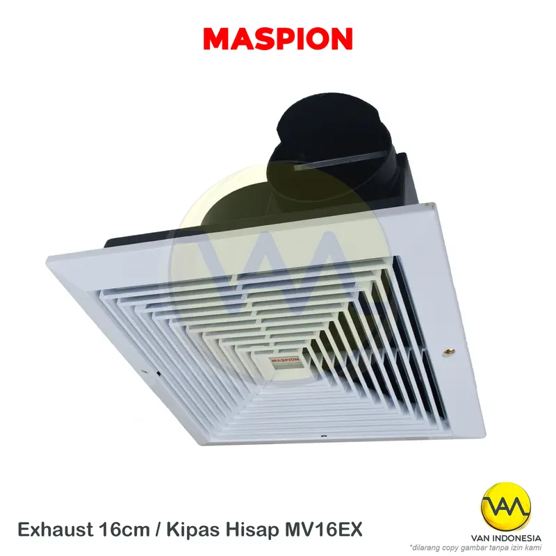 Khusus Pengiriman Bandung EXHAUST FAN MASPION MV 16EX (6") PLAFON 2