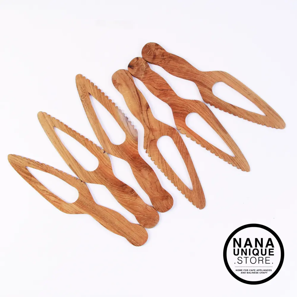 NAIFU - Pisau Kayu/Pisau Kue/Cake Server/Peralatan Makan