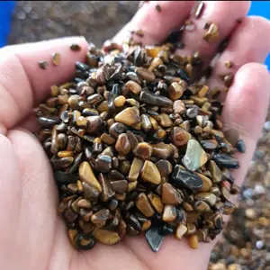 Batu Tiger Eye Chips TOP GRADE Paket 100 grams