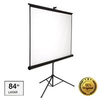 Gambar Layar Projector Tripod Portable Screen 84 X 84 inch dari Epson Official Store Indonesia Kota Administrasi Jakarta Barat 3 Tokopedia