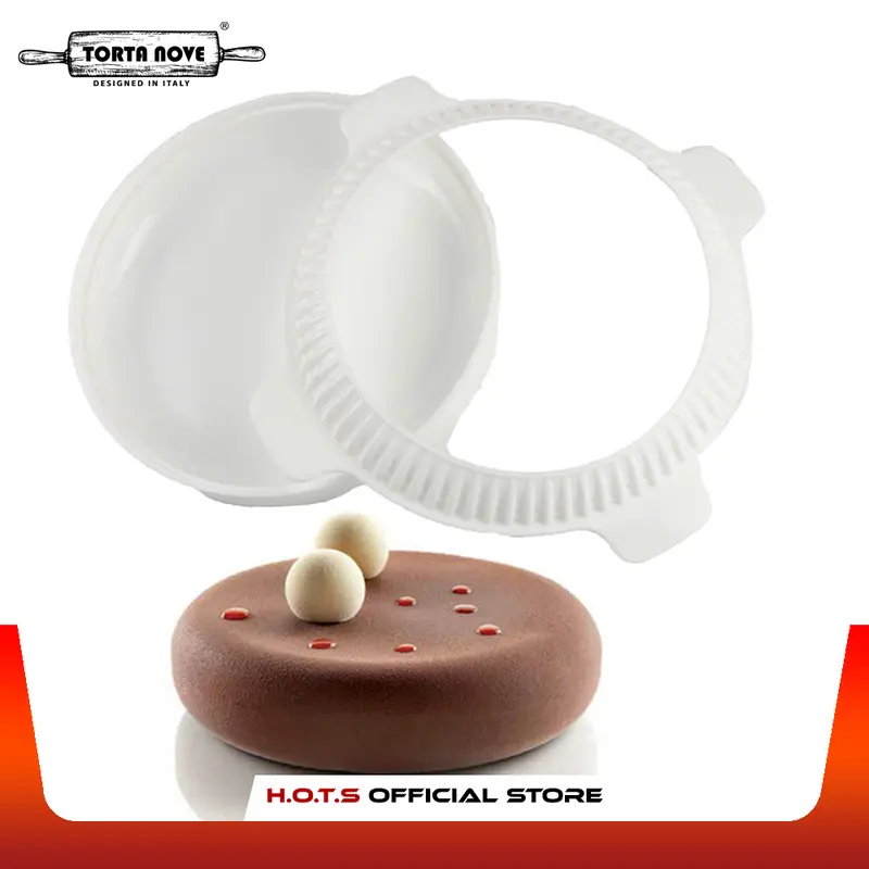 Cetakan kue silicone TORTA ITALIA ECLIPSE entremet mousse cake mold 4