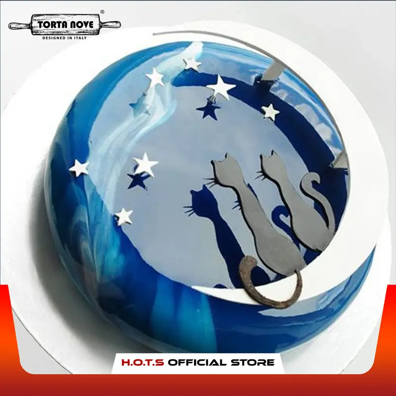 Cetakan kue silicone TORTA ITALIA ECLIPSE entremet mousse cake mold 1