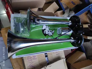 Klakson Angin Mobil Terompet 2 Corong Horn Tech 12V/24V