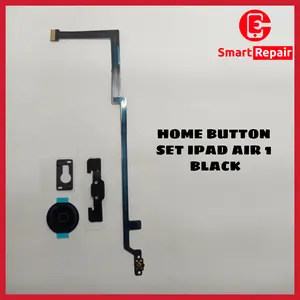 HOME BUTTON SET IPAD AIR 1 BLACK / WHITE ORIGINAL