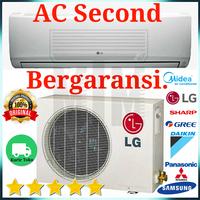 Gambar AC SECOND GARANSI 1/2pk-1pk LG Sharp Panasonic Midea Daikin Samsung PK dari DASP_MTM Kab. Bekasi 1 Tokopedia