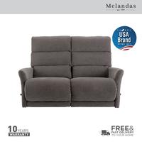 Gambar La-Z-Boy Sofa Premium Fabric Empire Loveseat Recliner - Grey dari La-Z-Boy Indonesia Kota Tangerang 3 Tokopedia