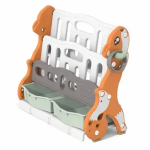 Rak Buku Dan Mainan Anak Lengkap Laci Karakter Unik Mudah Rakit