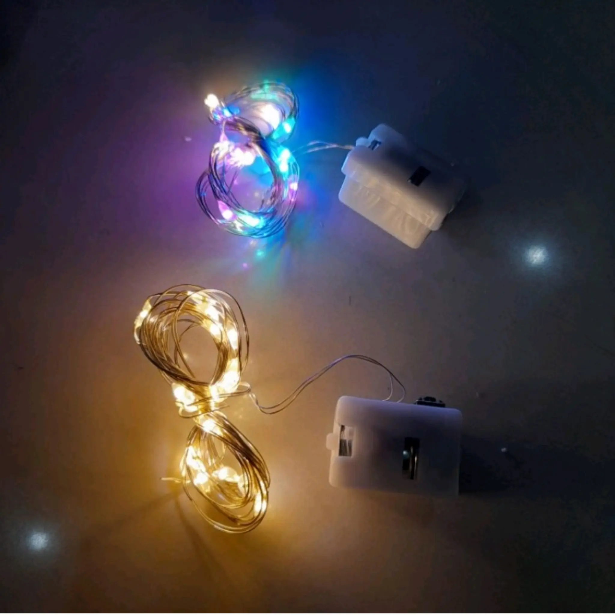 Lampu Kawat Led Tumblr Fairy Light Hias Dekorasi Outdoor dan Indoor Baterai Kotak