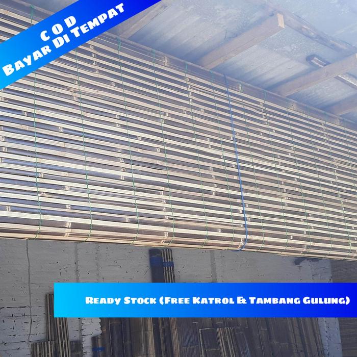 Gambar Tirai Bambu - Kerey Kulit Bambu T 1 x L1 - Kerei - Kerey - Wide - Krey dari KampungQu_NEW Kab. Tegal 5 Tokopedia