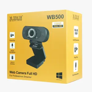 Webcam M-Tech WB500 / WB-500 Streamer Webcam HD 1080P