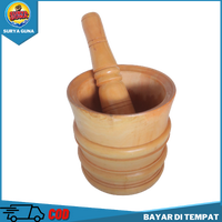 Gambar Lumpang kayu ukuran jumbo alat tumbuk serbaguna ulekan kayu murah dari Suryaguna Store Kab. Tulungagung 5 Tokopedia