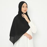 Gambar Eiza by duapola Hijab Cerutty Plisket Lidi Pashmina 8106 - Hitam dari Eiza by duapola Kab. Tangerang 3 Tokopedia