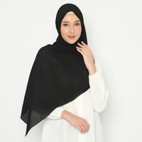 Gambar Eiza by duapola Hijab Cerutty Plisket Lidi Pashmina 8106 - Hitam dari Eiza by duapola Kab. Tangerang 1 Tokopedia